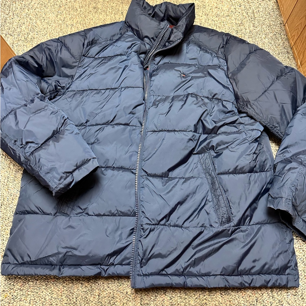 Men’s Navy Blue Tommy Hilfiger Size XXL Puffer Jacket